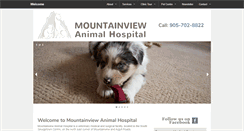 Desktop Screenshot of mountainviewanimalhospital.ca